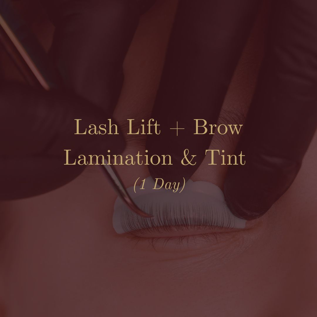 Lash Lift + Brow Lamination & Tint (1 Day)